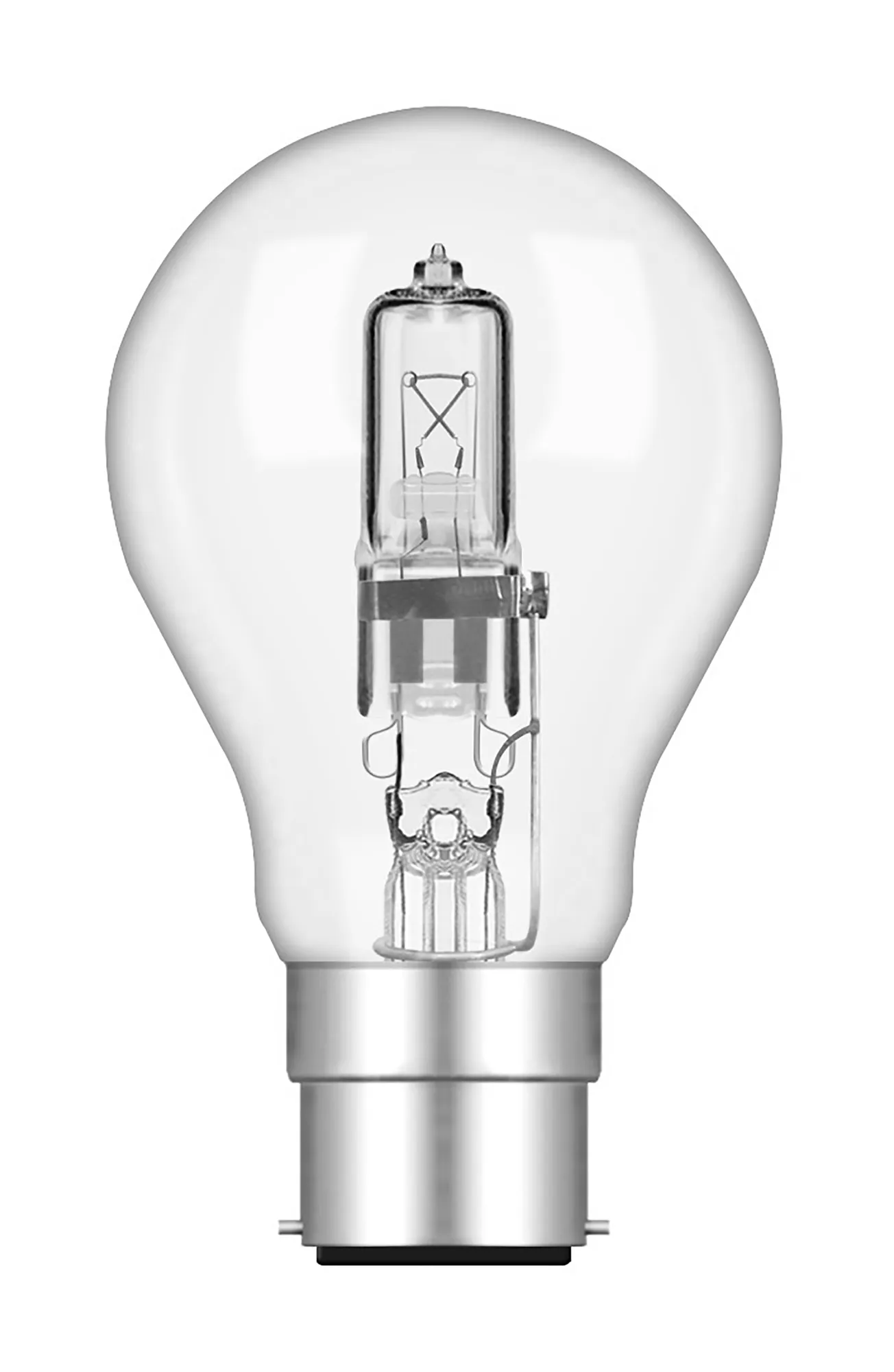 173022060  Halogen Trend GLS B22 Clear 60W 3000K
